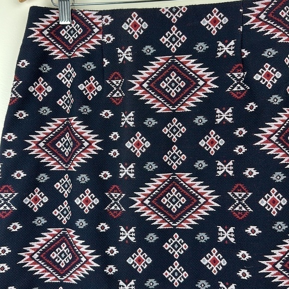 Karen Kane Woman’s Skirt 10 Mini A Line Side Zipper Gold Free Spirit - Picture 2 of 6